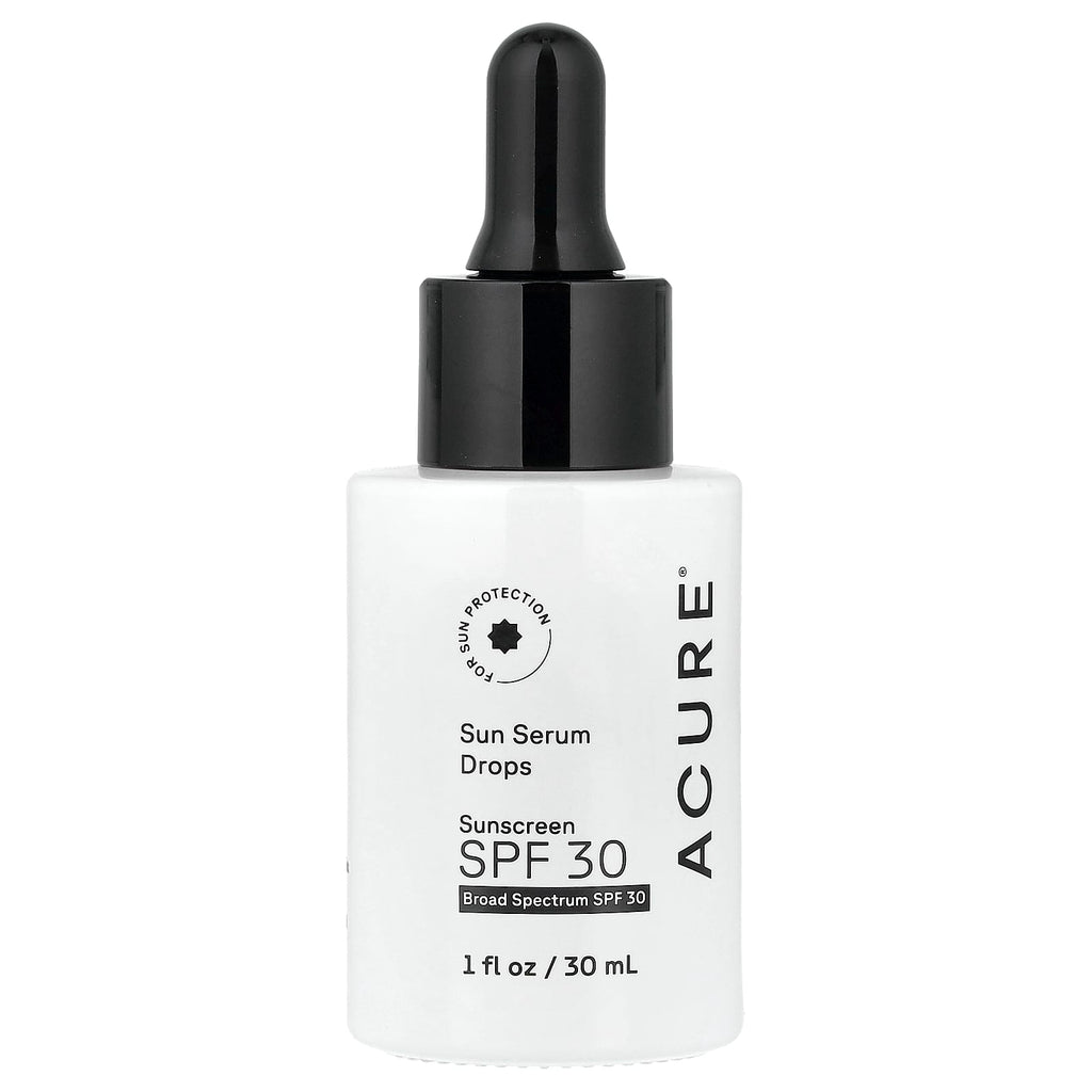ACURE, Sun Serum Drops Sunscreen, SPF 30, 1 fl oz (30 ml)