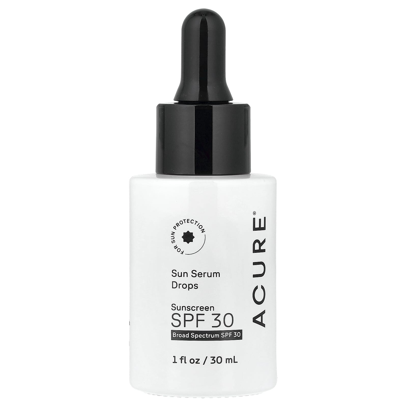 ACURE, Sun Serum Drops Sunscreen, SPF 30, 1 fl oz (30 ml)