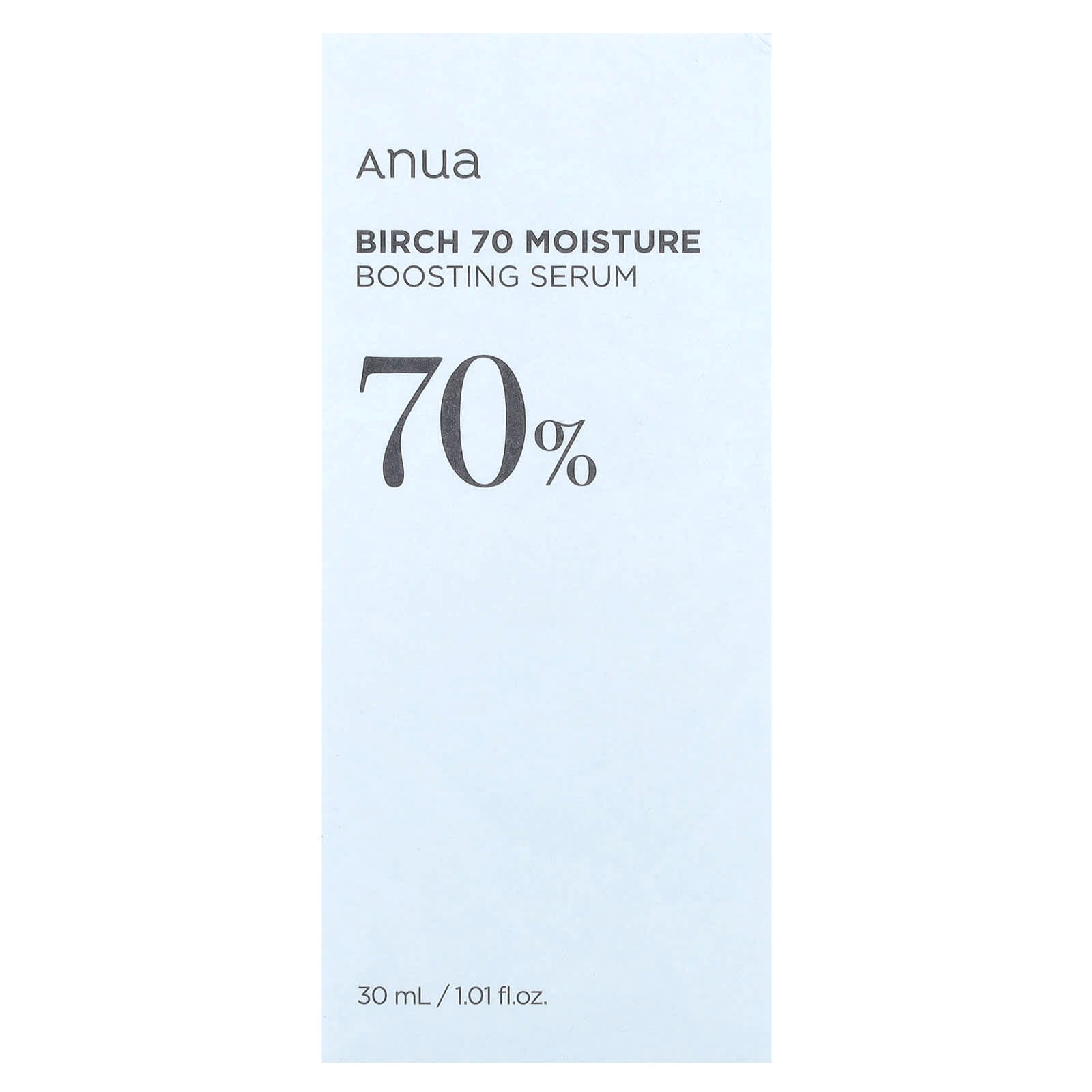 Anua, Birch 70 Moisture Boosting Serum, 1.01 fl oz (30 ml)