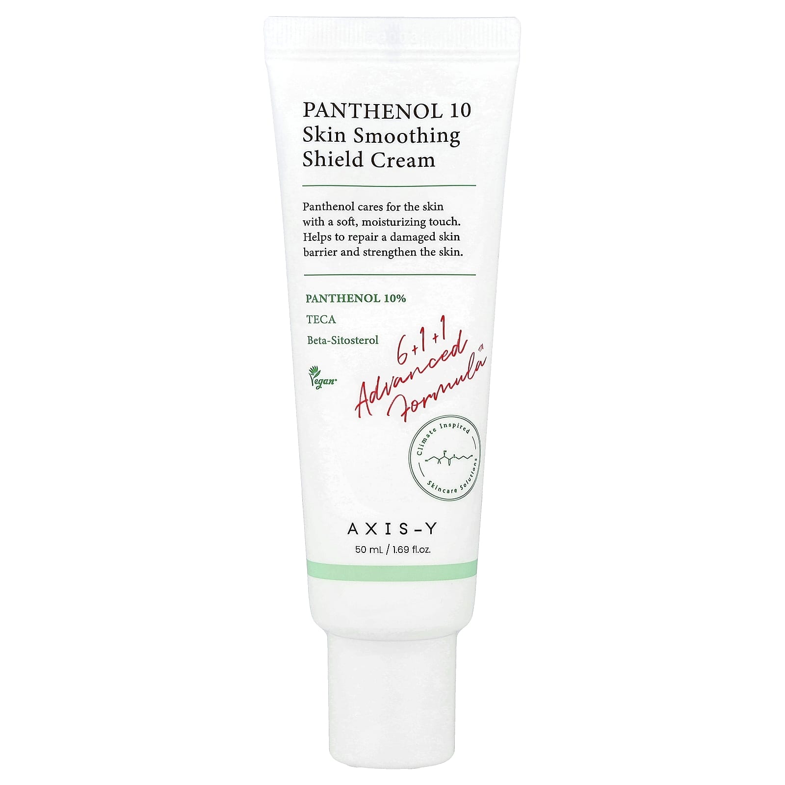Axis-Y, Panthenol 10 Skin Smoothing Shield Cream , 1.69 fl oz (50 ml)