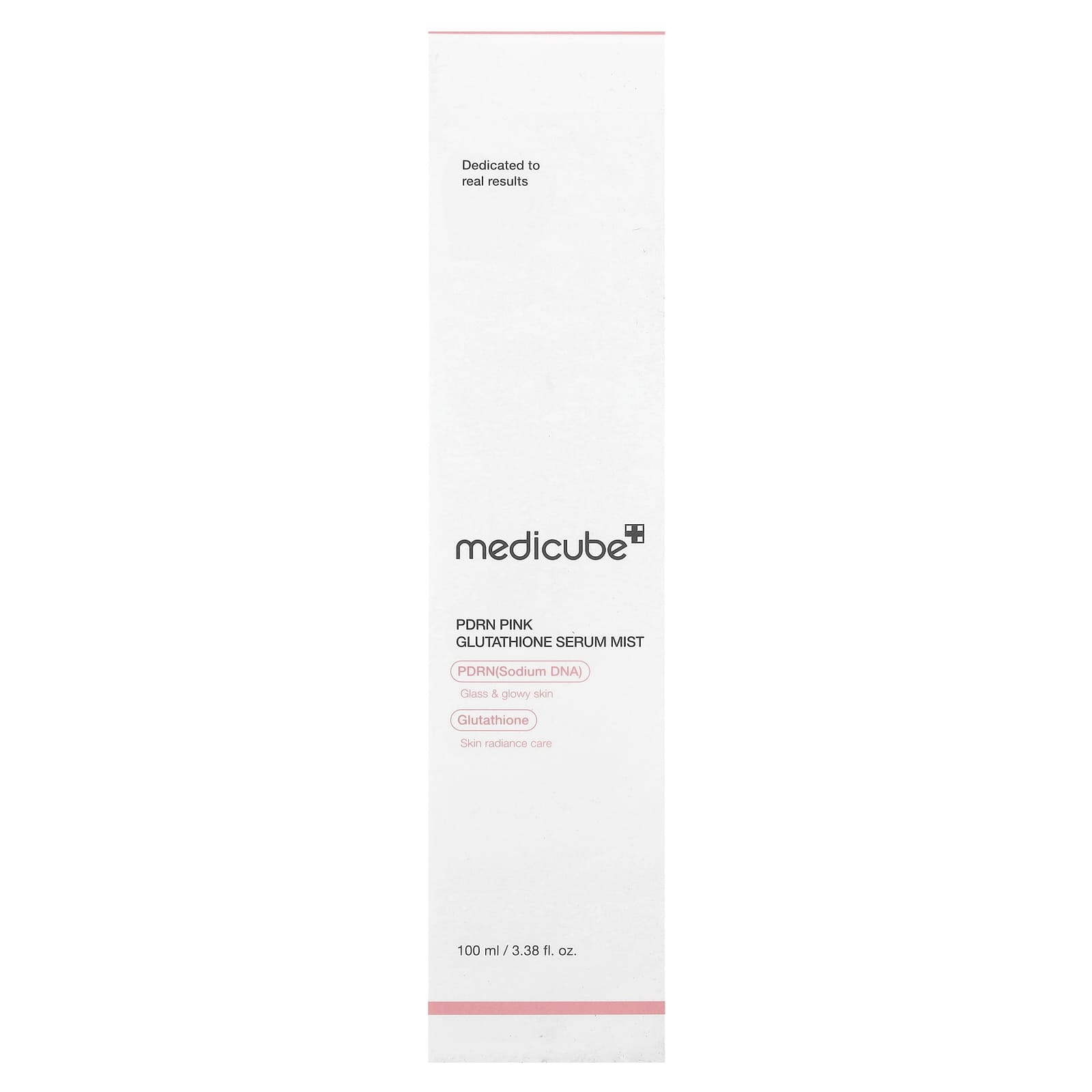 Medicube, PDRN Pink Glutathione Serum Mist, 3.38 fl oz (100 ml)