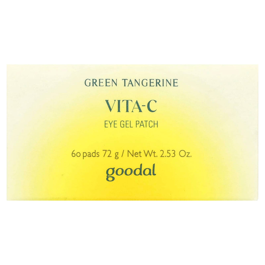 Goodal, Green Tangerine Vita-C Eye Gel Patch, 60 Pads