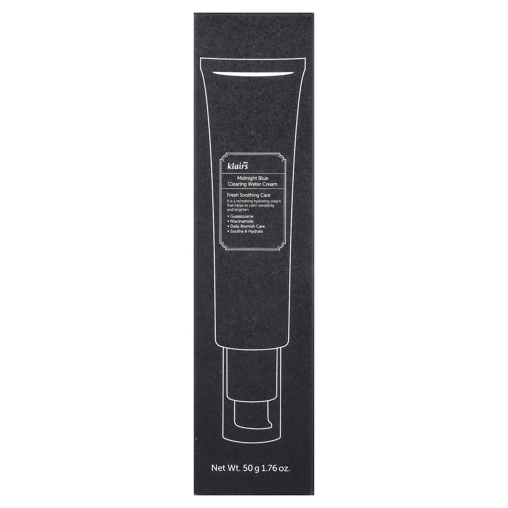 Dear, Klairs, Midnight Blue Clearing Water Cream, 1.76 oz (50 g)