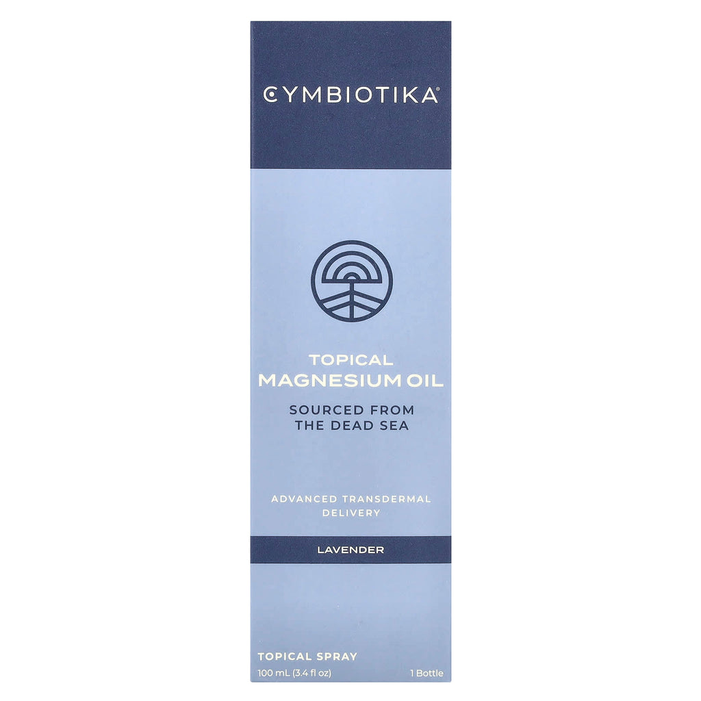 Cymbiotika, Topical Magnesium Oil, Lavender, 3.4 fl oz (100 ml)