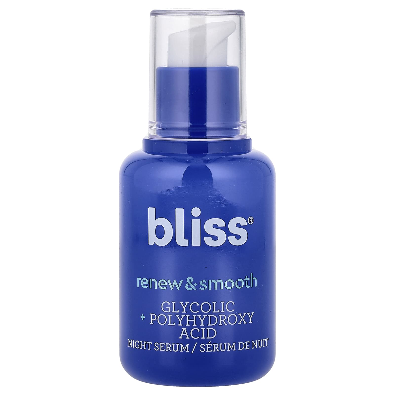 Bliss, Renew & Smooth, Resurfacing Night Serum, 1 fl oz (30 ml)