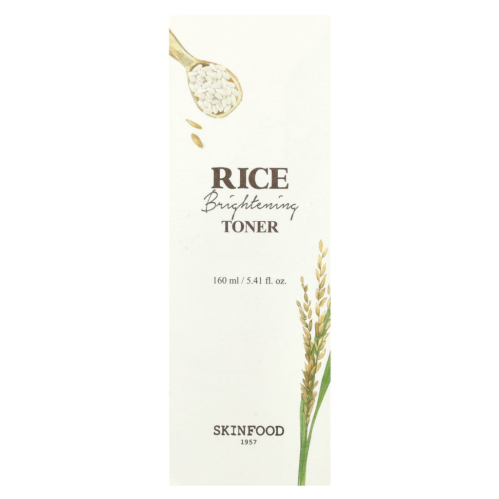 SKINFOOD, Rice Brightening Toner, 5.41 fl oz (160 ml)
