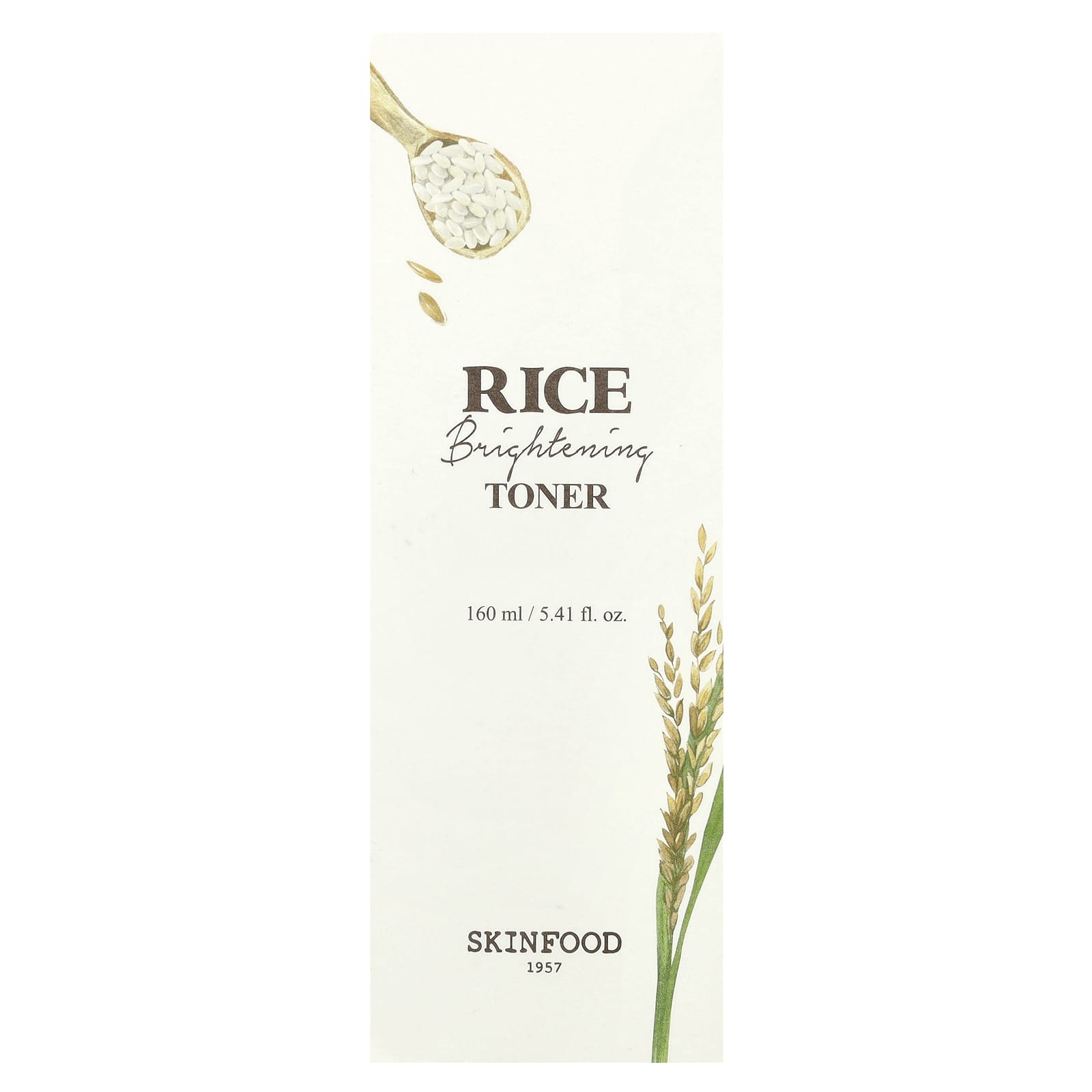 SKINFOOD, Rice Brightening Toner, 5.41 fl oz (160 ml)