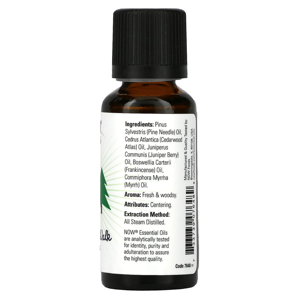 NOW Foods, Essential Oils, Woodland Walk Nature Blend, 1 fl oz (30 ml)