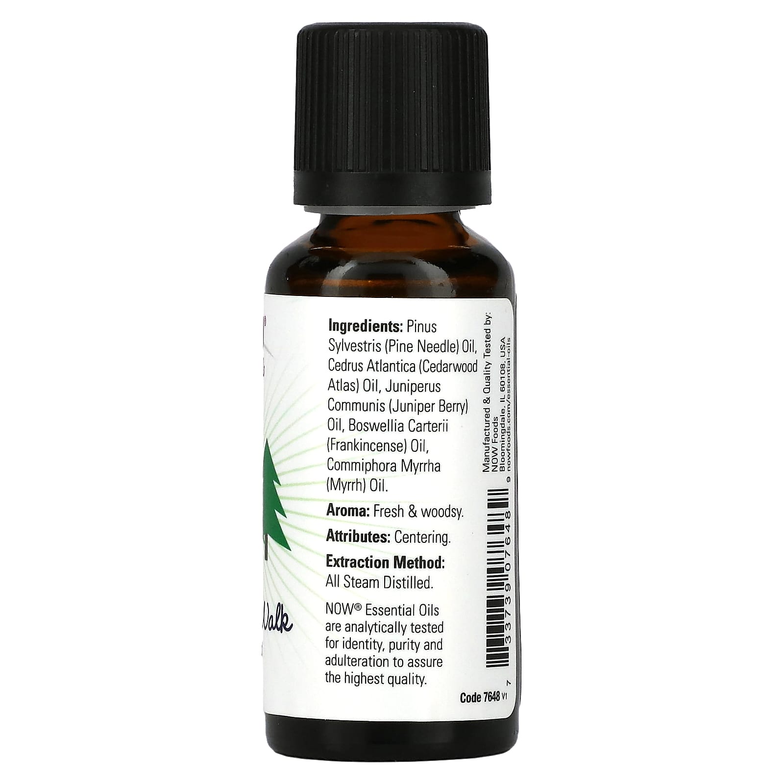 NOW Foods, Essential Oils, Woodland Walk Nature Blend, 1 fl oz (30 ml)