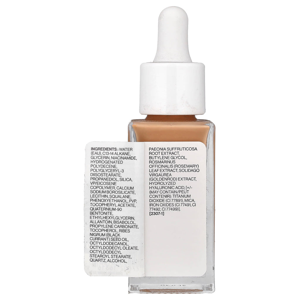 wet n wild, Barefocus, Niacinamide Skin Tint, 1116316 Light Medium, 1.08 fl oz (32 ml)