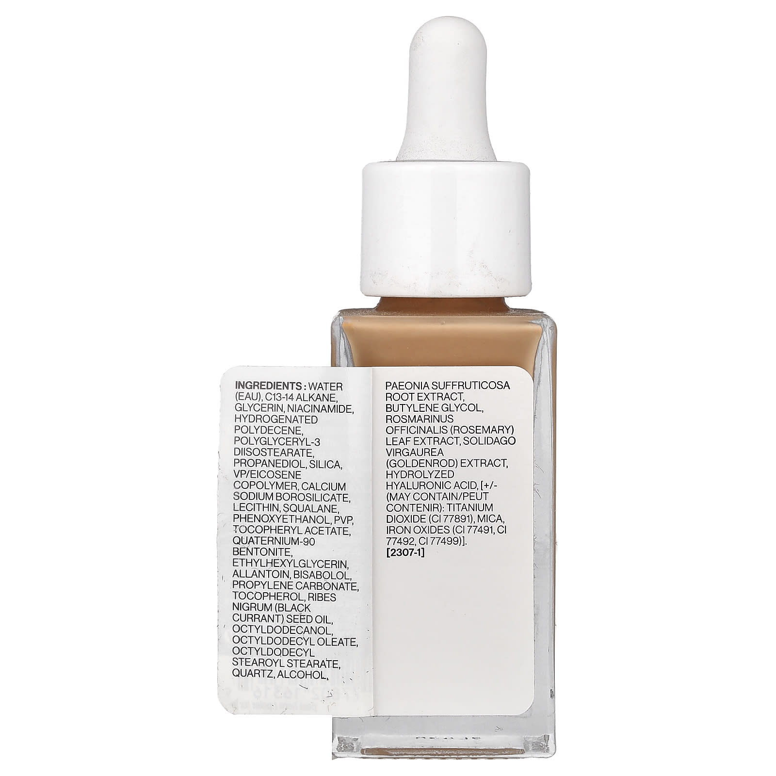wet n wild, Barefocus, Niacinamide Skin Tint, 1116316 Light Medium, 1.08 fl oz (32 ml)