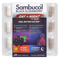 Sambucol, Black Elderberry, Day + Night Relief , 24 Capsules