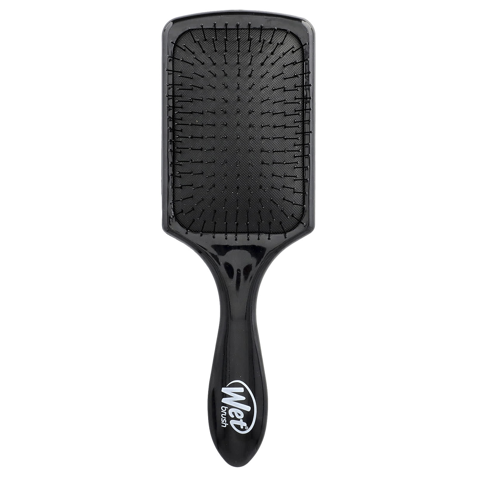 Wet Brush, Paddle Detangler, All Hair Types, Black, 1 Brush