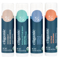 Cliganic, Organic Lip Balm Set, Sweet Bliss, 4 Pack, 0.15 oz (4.25 g) Each