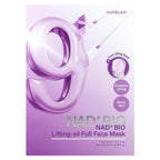 Numbuzin, NAD + Bio Lifting-sil Full Face Beauty Mask, 4 Sheets