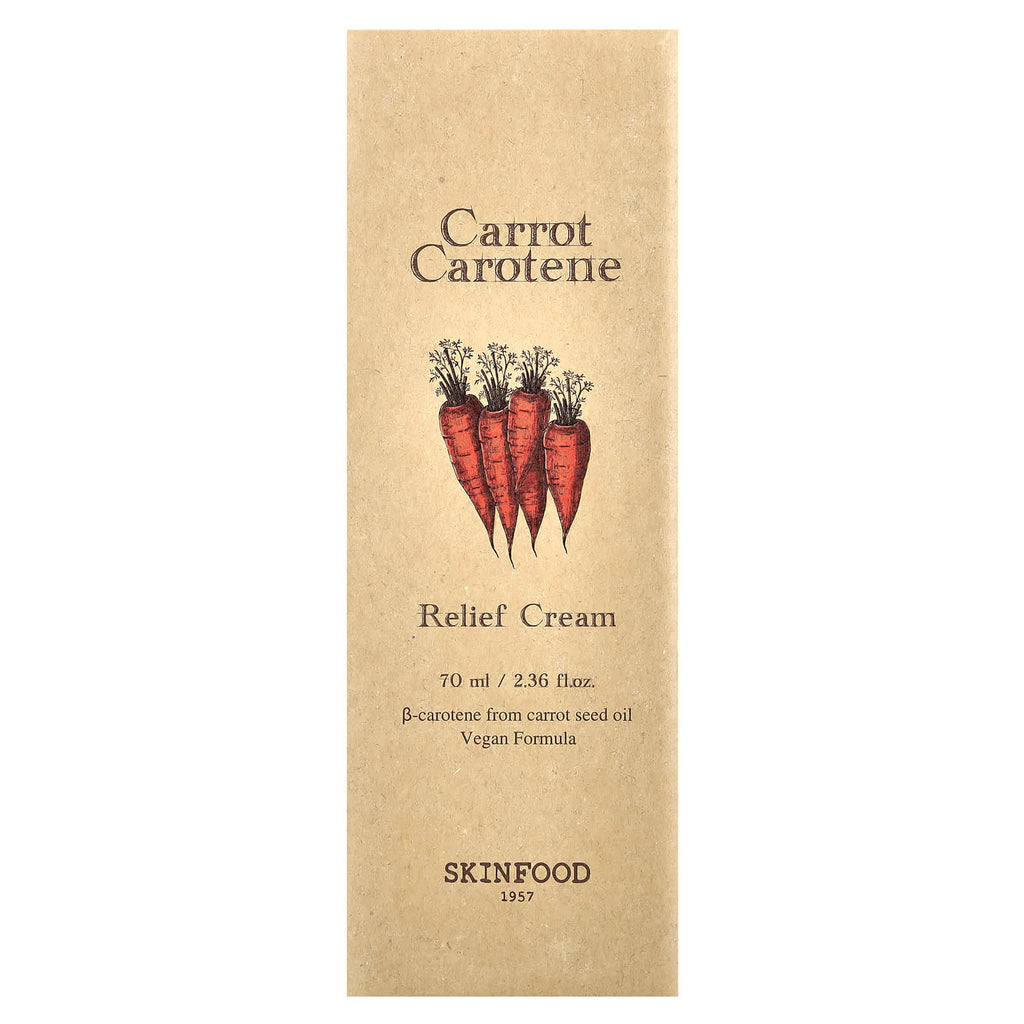 SKINFOOD, Carrot Carotene Relief Cream , 2.36 fl oz (70 ml)