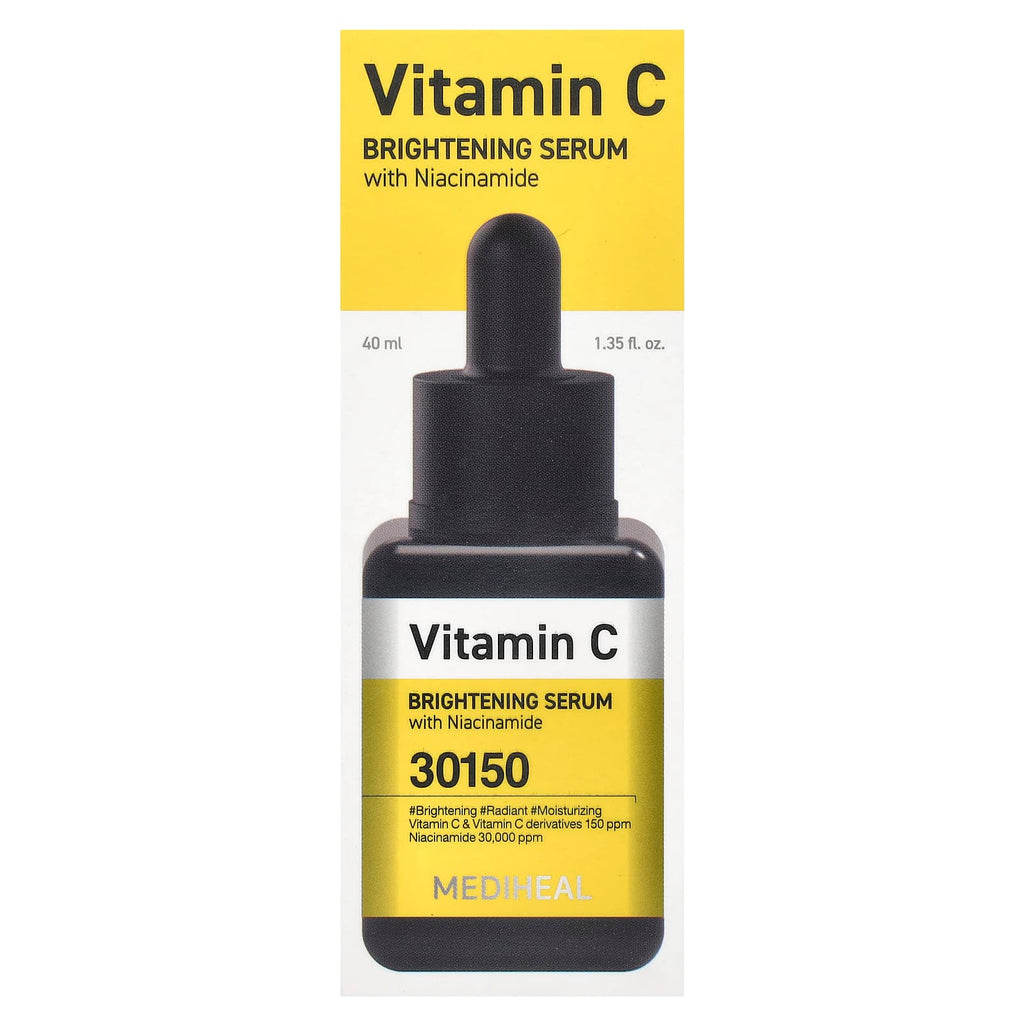 MEDIHEAL, Vitamin C Brightening Serum With Niacinamide, 1.35 fl oz (40 ml)