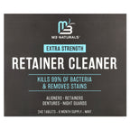 M3 Naturals, Retainer Cleaner, Mint, 240 Tablets
