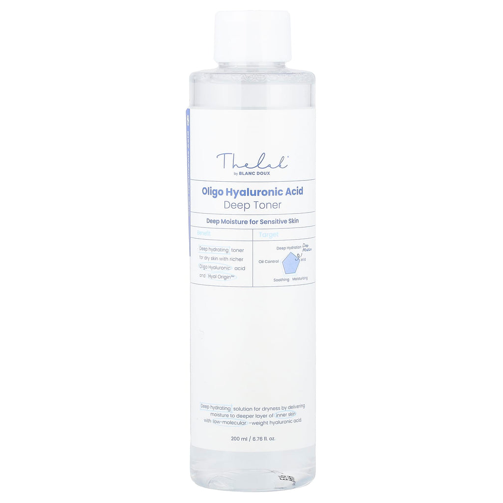 The Lab by BLANC DOUX, Oligo Hyaluronic Acid Deep Toner, 6.76 fl oz (200 ml)