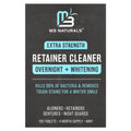 M3 Naturals, Retainer Cleaner, Overnight + Whitening, Mint, 120 Tablets