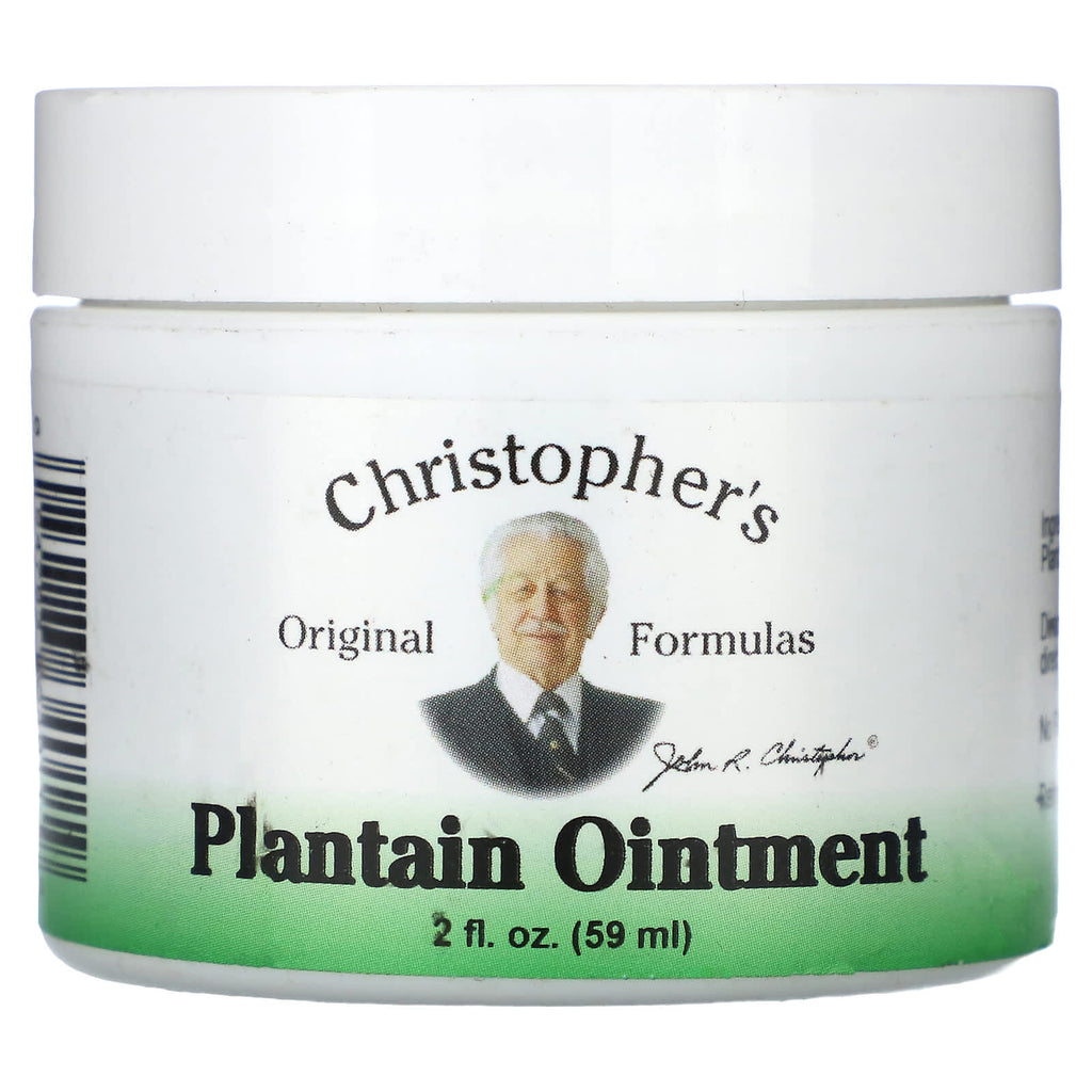 Christopher's Original Formulas, Plantain Ointment, 2 fl oz (59 ml)