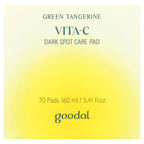 Goodal, Green Tangerine Vita-C Dark Spot Care Pad, 70 Pads