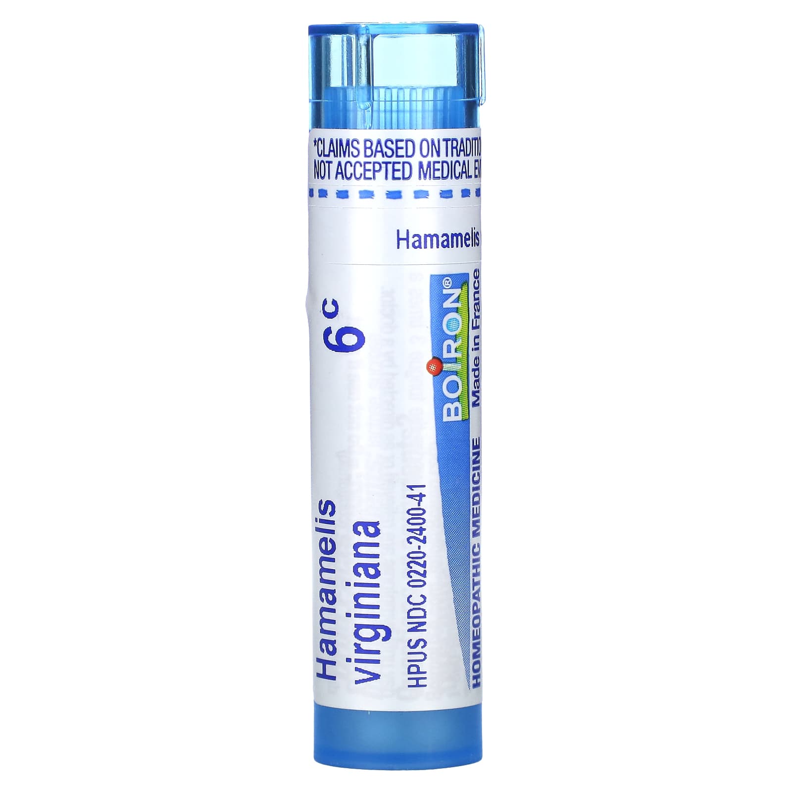 Boiron, Hamamelis Virginiana, 6C, Hemorrhoid Relief, Approx 80 Pellets