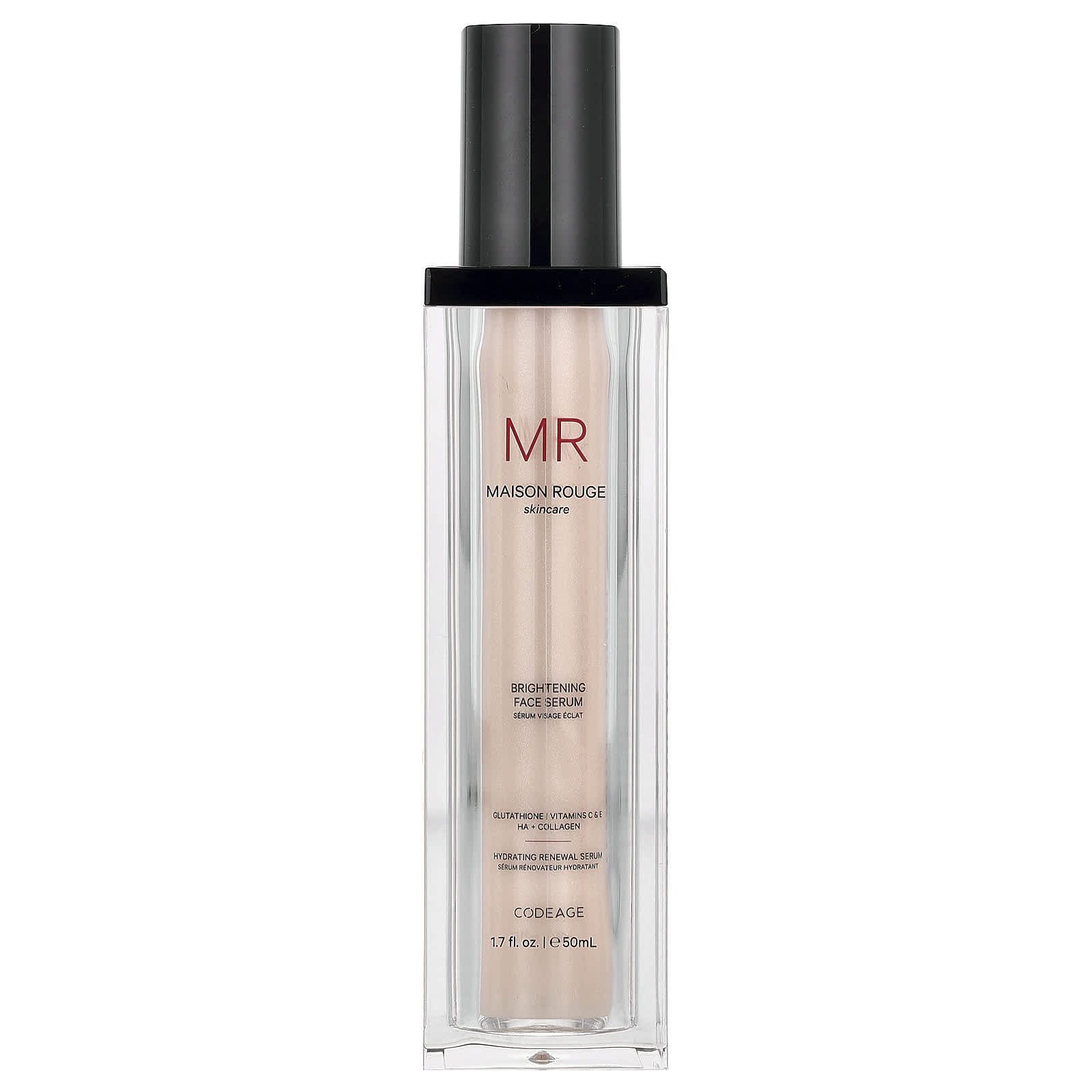 Codeage, Maison Rouge Skincare, Brightening Face Serum, 1.7 fl oz (50 ml)