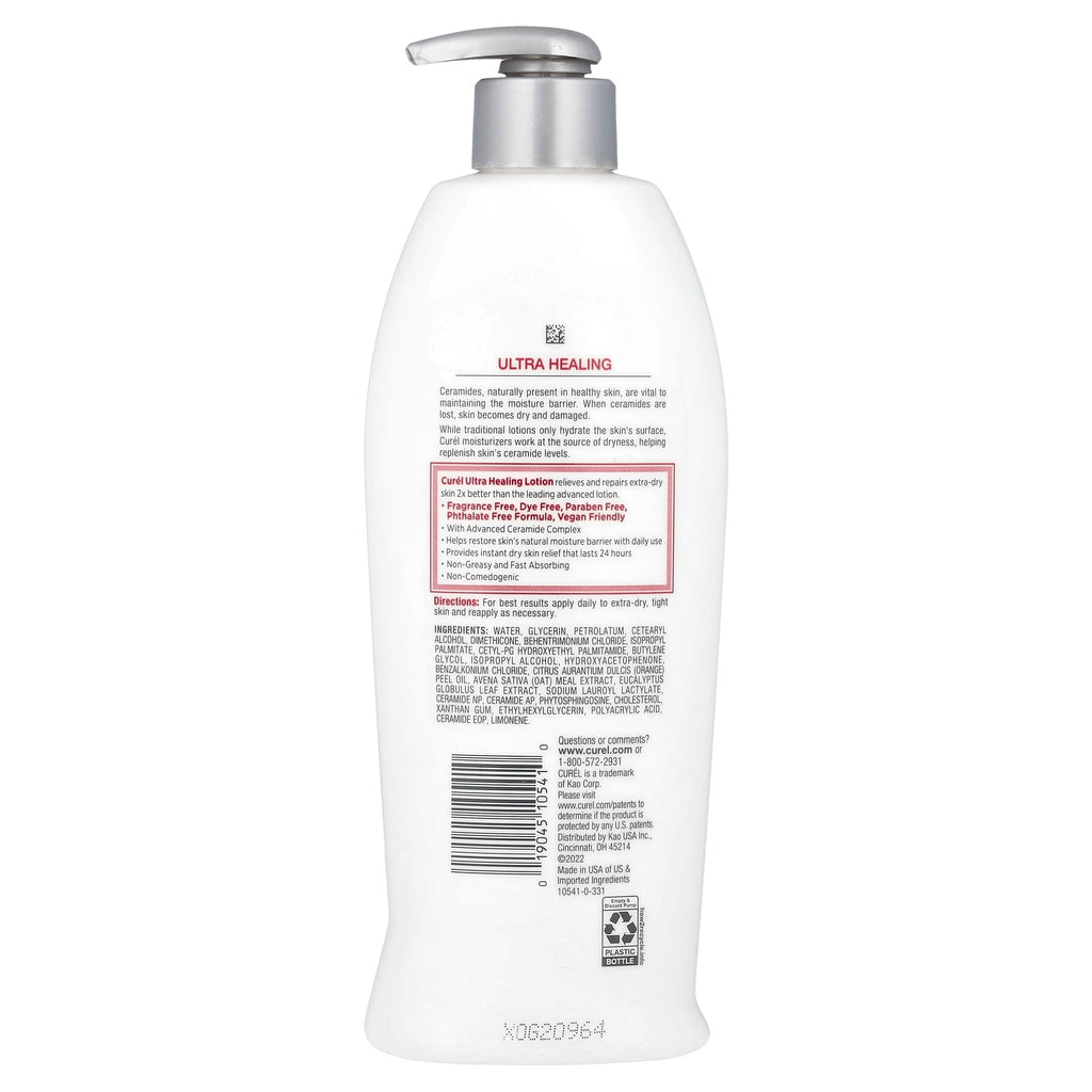 Curel, Ultra Healing, Intensive Lotion for Extra-Dry, Tight Skin, 13 fl oz (384 ml)
