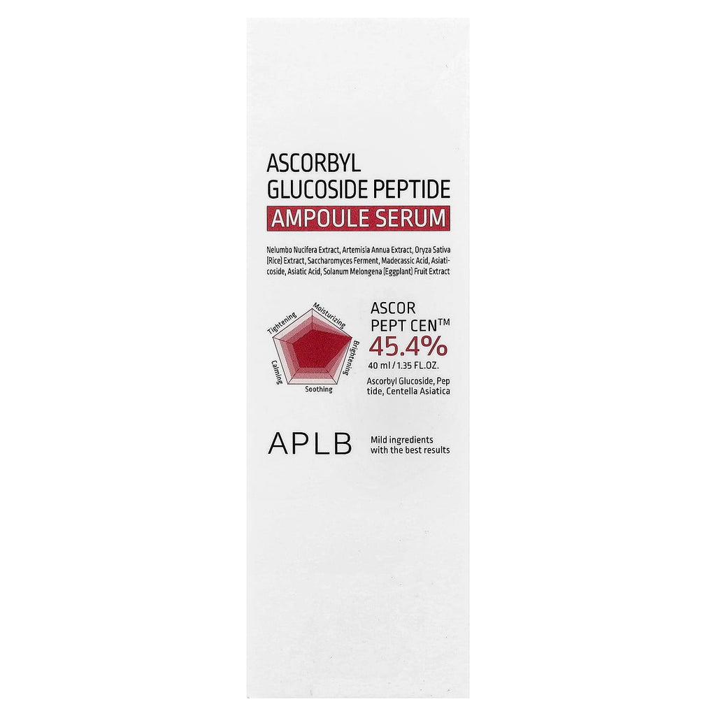 APLB, Ascorbyl Glucoside Peptide Ampoule Serum , 1.35 fl oz (40 ml)