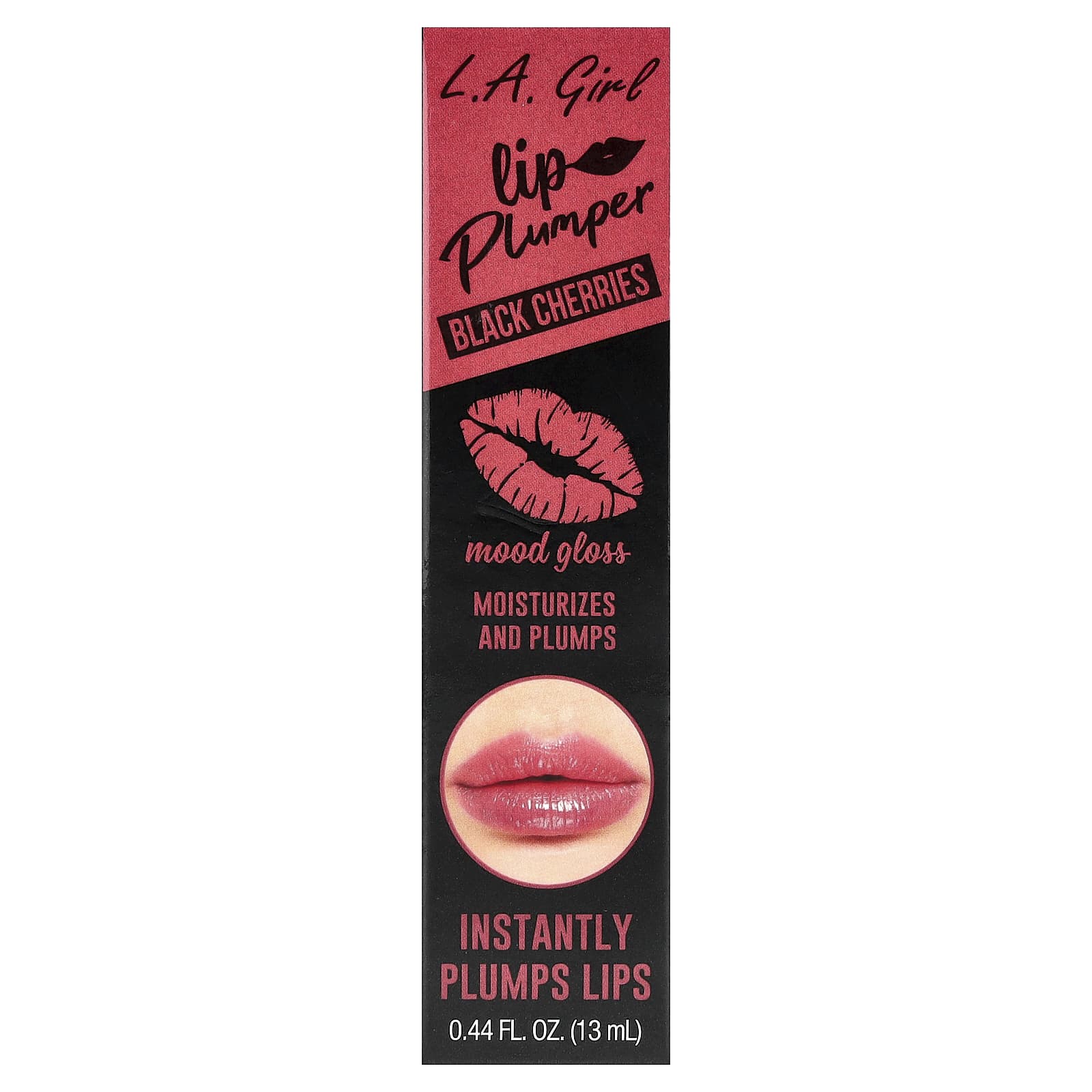 L.A. Girl, Lip Plumper, Mood Gloss, GLP530 Black Cherries, 0.44 fl oz (13 ml)