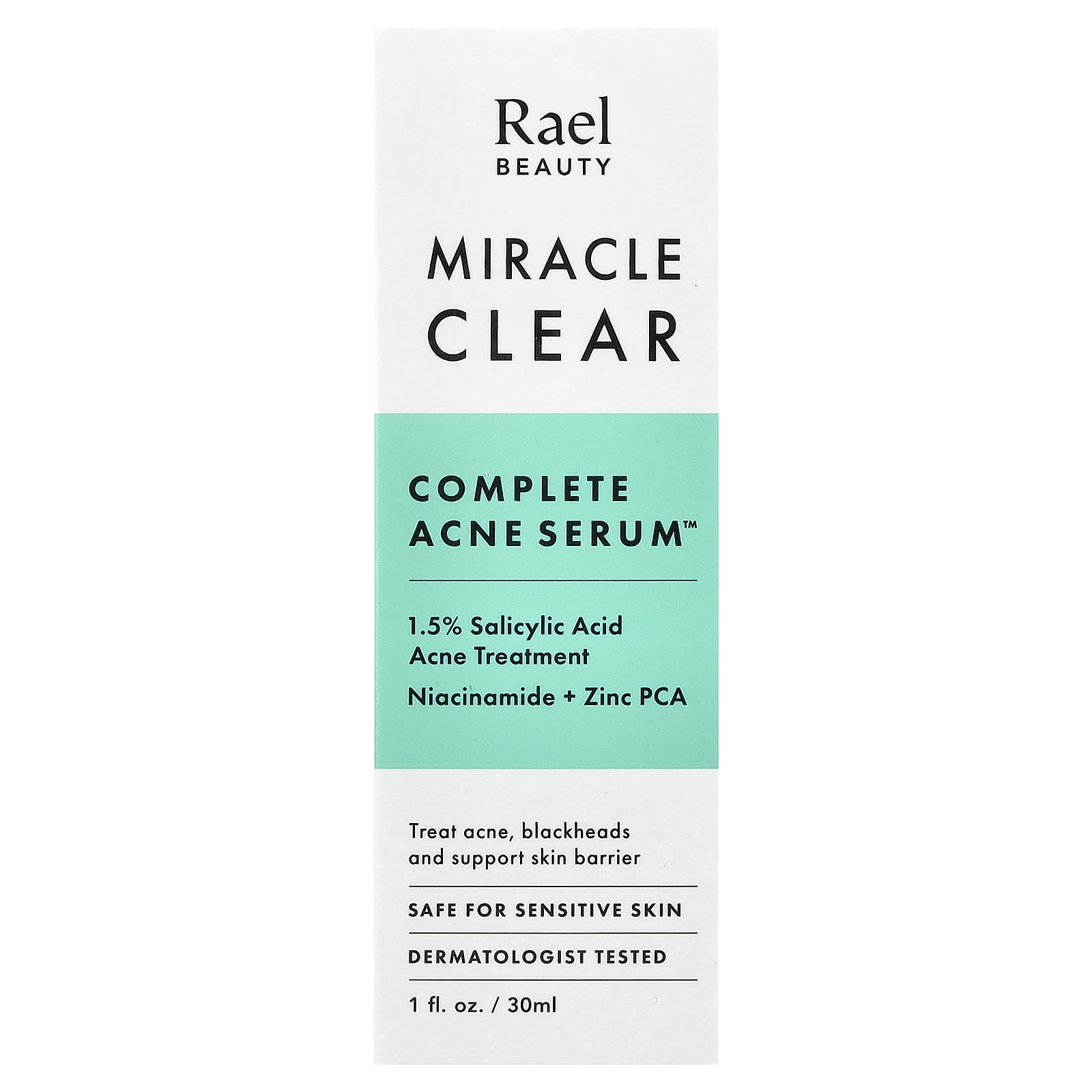 Rael, Miracle Clear, Complete Acne Serum™, 1 fl oz (30 ml)