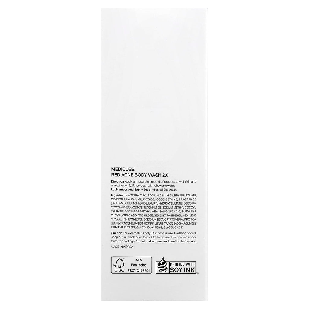 Medicube, Red Acne Body Wash, 14.1 oz (400 g)