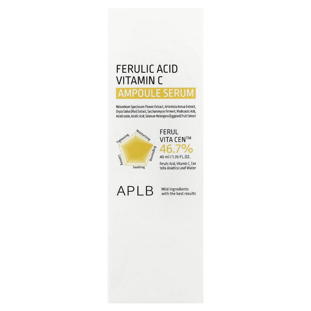 APLB, Ferulic Acid Vitamin C Ampoule Serum , 1.35 fl oz (40 ml)