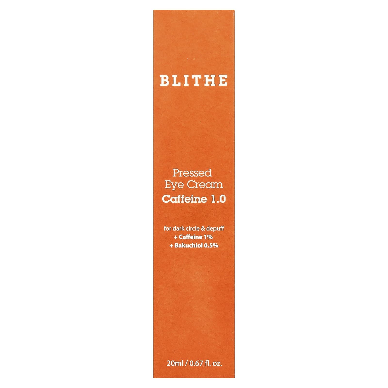 Blithe, Pressed Eye Cream, Caffeine 1.0, 0.67 fl oz (20 ml)