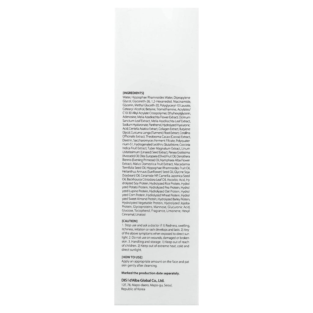 d'Alba, Vita Toning Serum Toner , 6.08 fl oz (180 ml)