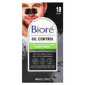 Biore, Oil Control Charcoal Deep Cleansing Pore Strips, 18 Nose Strips