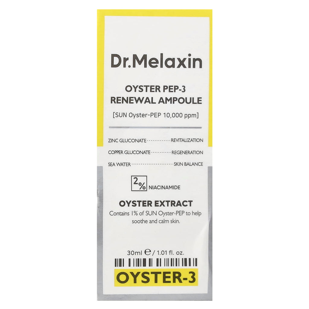 Dr.Melaxin, Oyster Pep-3 Renewal Ampoule, 1.01 fl oz (30 ml)