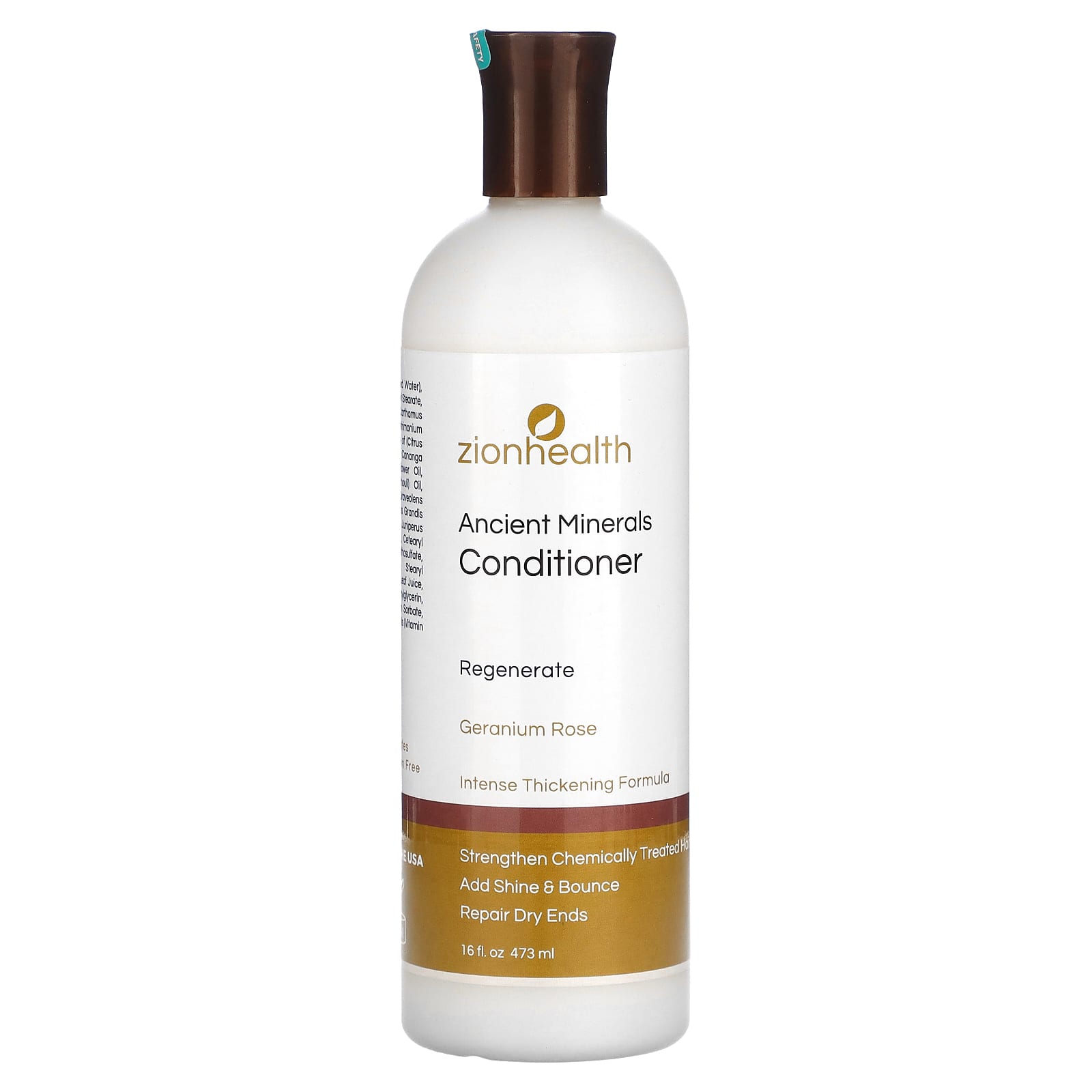 Zion Health, Ancient Minerals, Conditioner, Geranium Rose, 16 fl oz (473 ml)