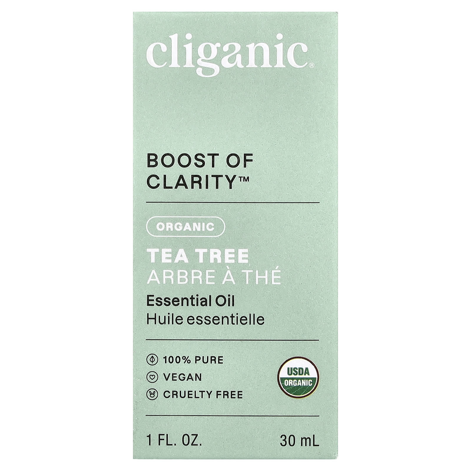 Cliganic, Organic Tea Tree Essential Oil, 1 fl oz (30 ml)