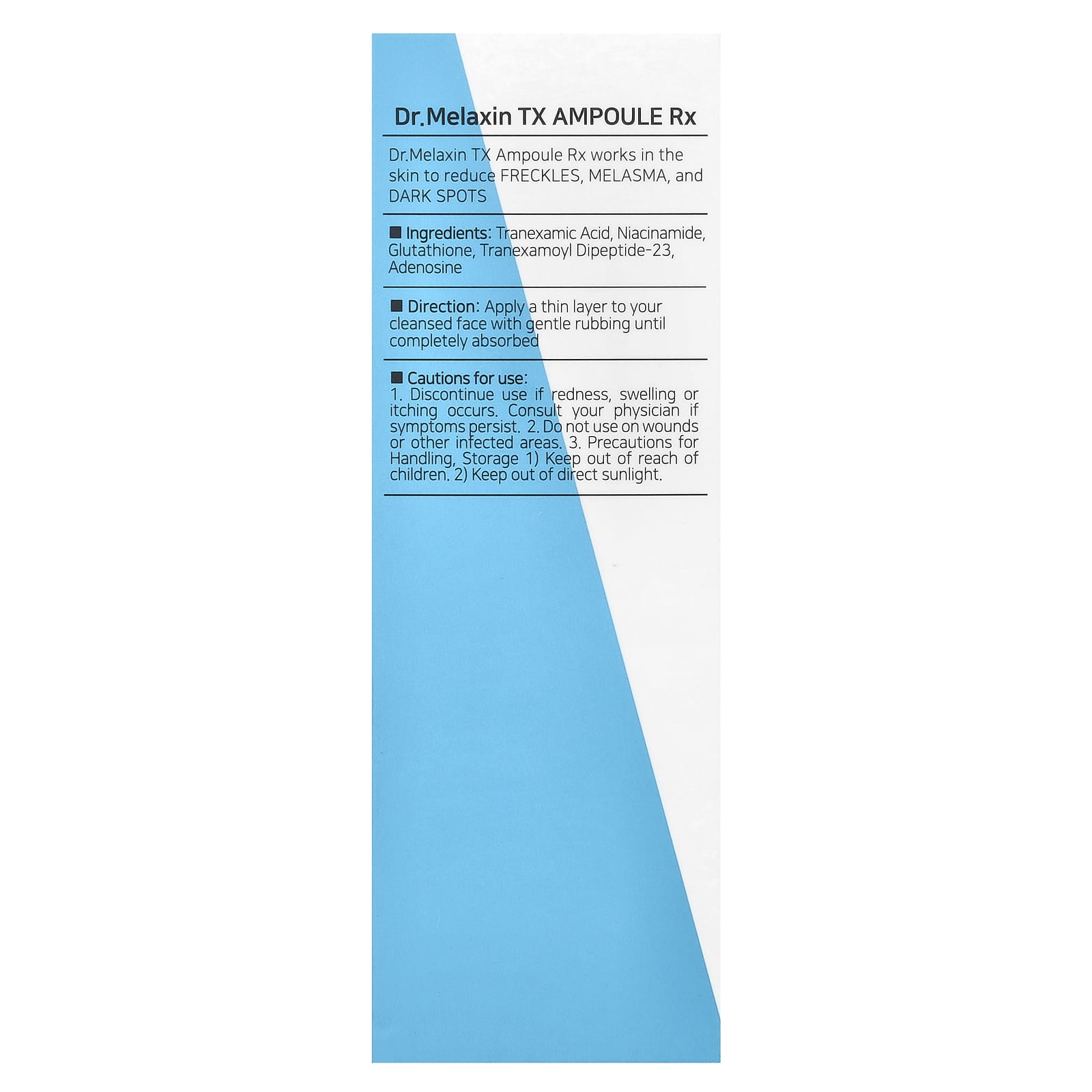 Dr.Melaxin, TX-Ampoule Rx, 1.01 fl oz (30 ml)
