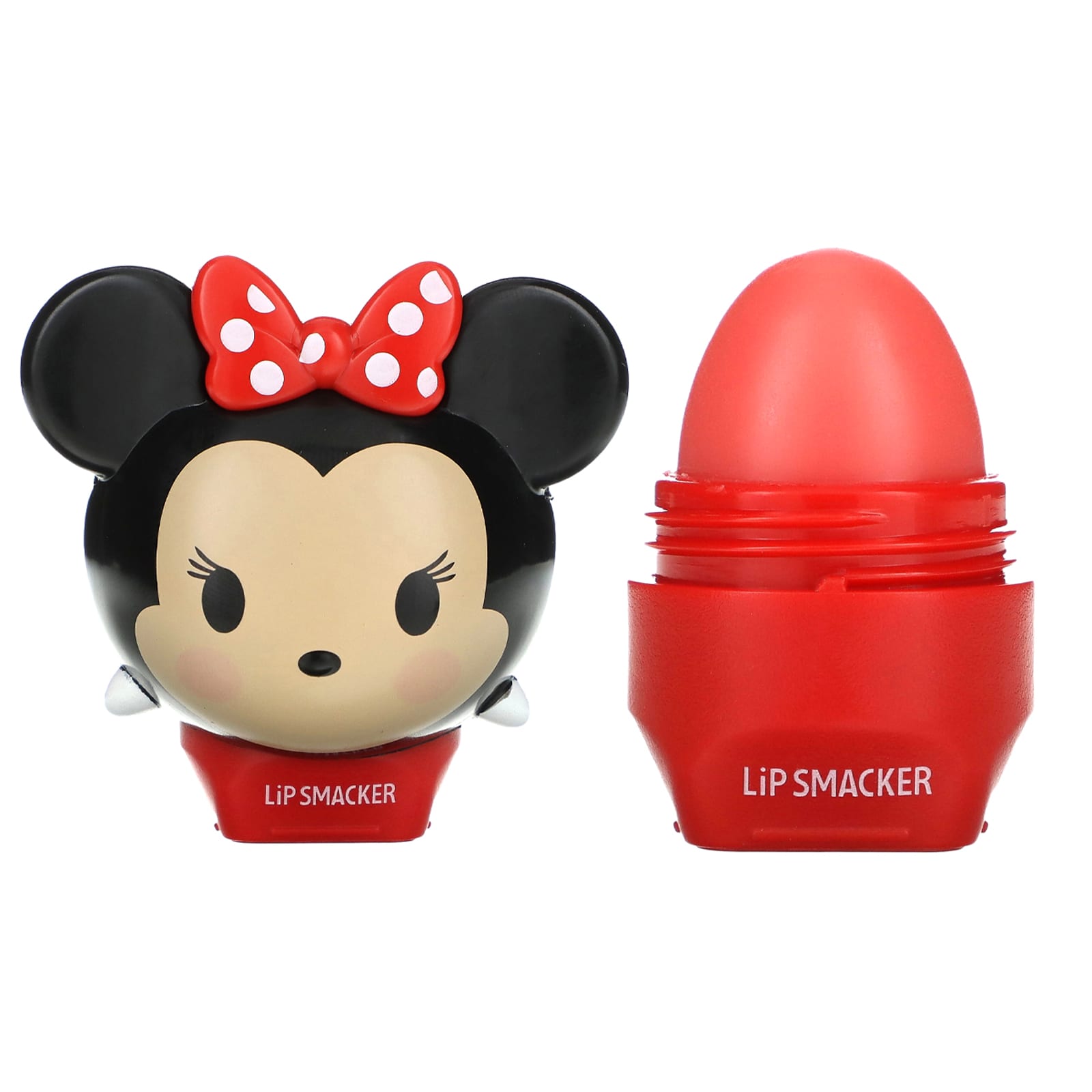 Lip Smacker, Disney Tsum Tsum, Lip Balm, Minnie Mouse, Strawberry Lollipop, 0.26 oz (7.4 g)