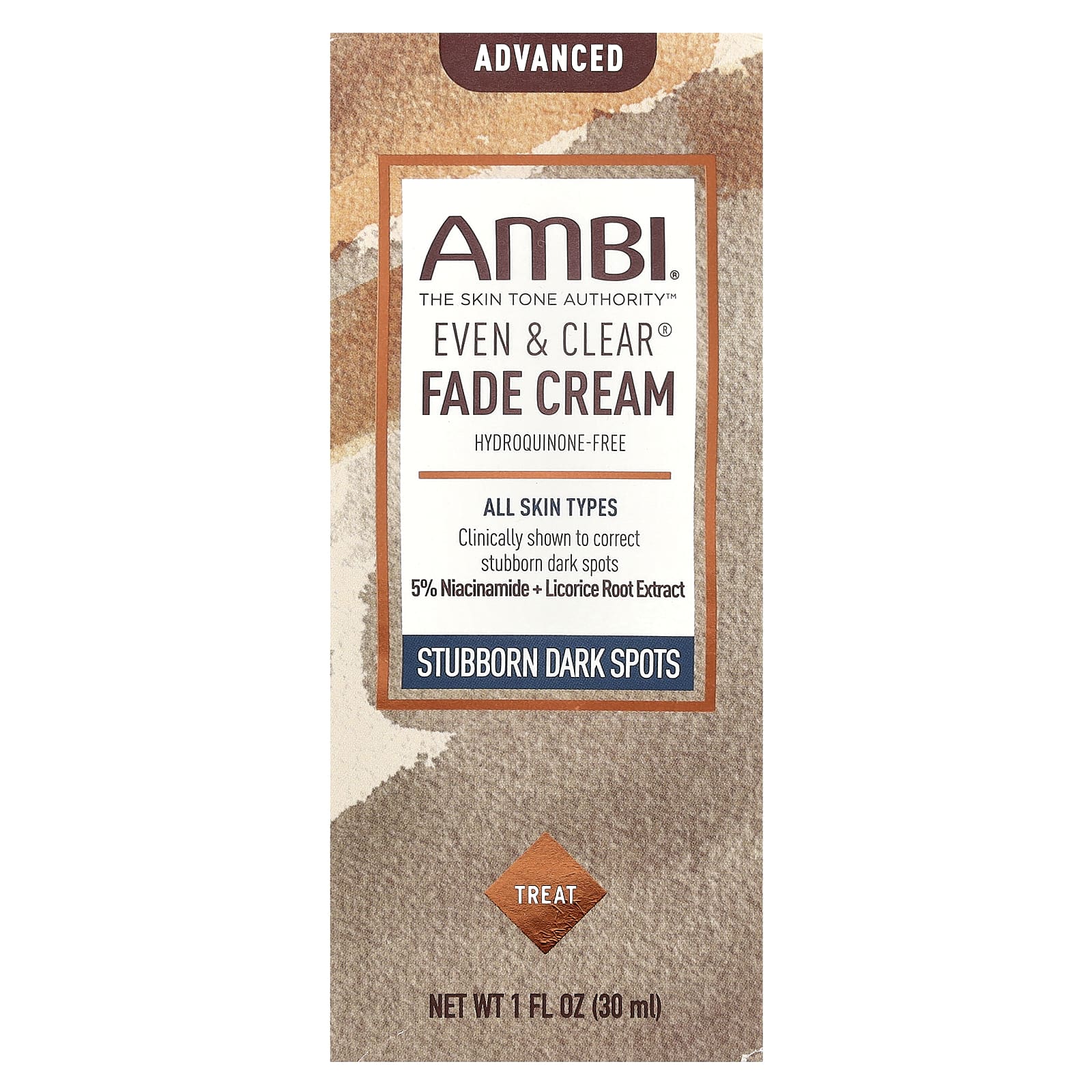 AMBI, Even & Clear®, Advanced Fade Cream , 1 fl oz (30 ml)