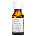 Aura Cacia, Pure Essential Oil, Black Pepper, 0.5 fl oz (15 ml)