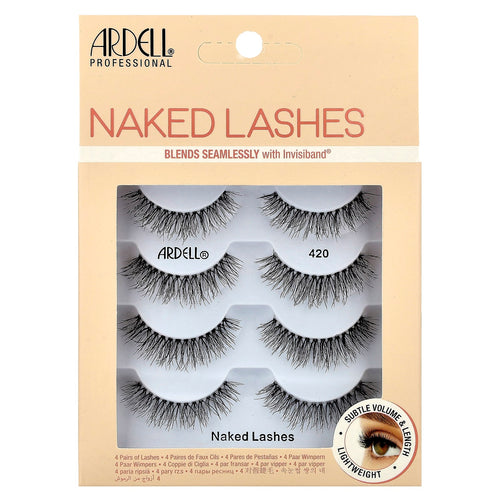 Ardell, Naked Lashes, 420, 4 Pairs