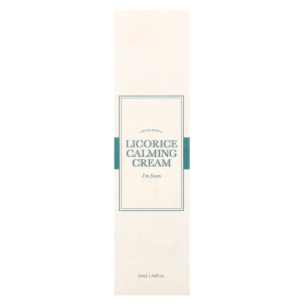 I'm From, Licorice Calming Cream, 1.69 fl oz (50 ml)