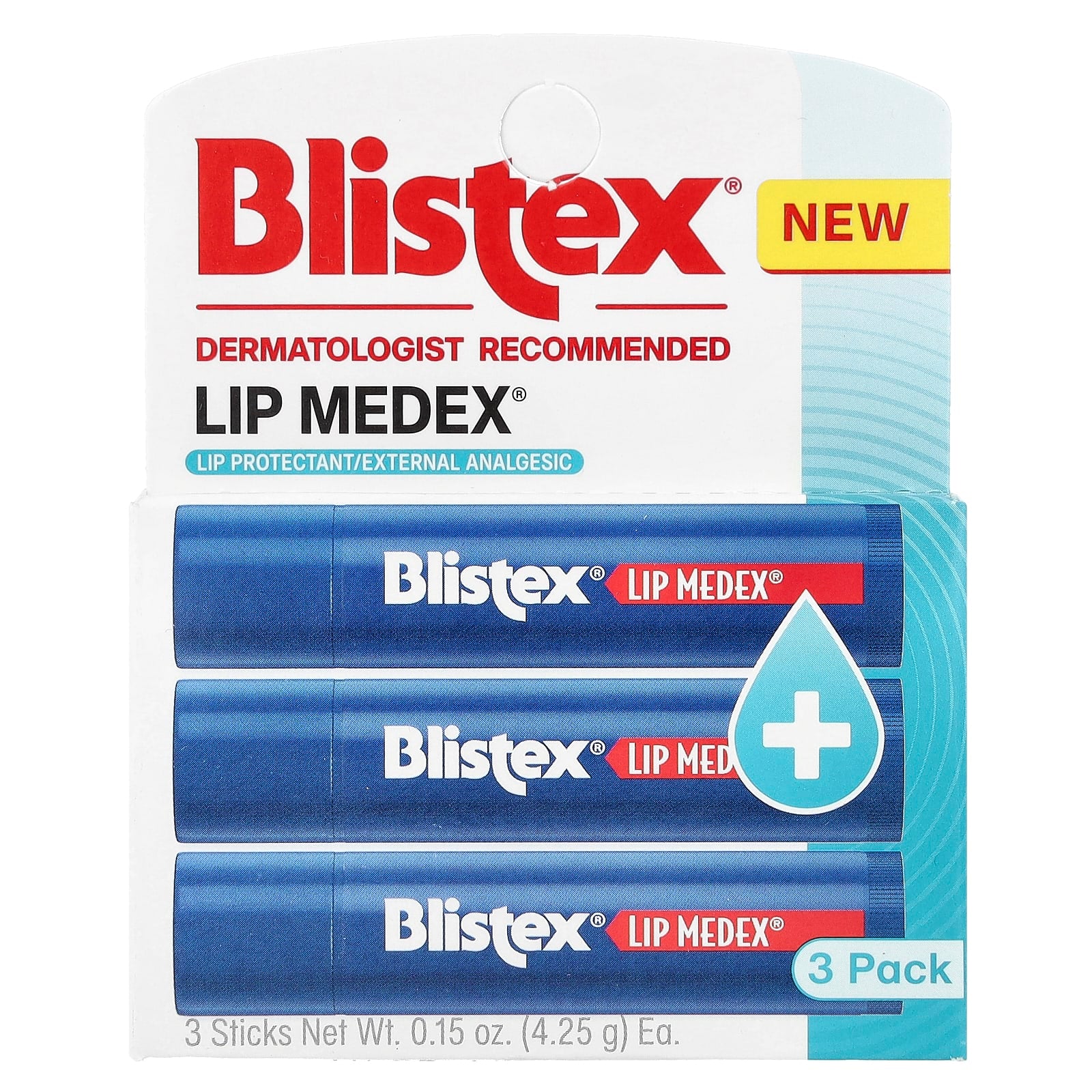 Blistex, Lip Medex®, 3 Pack, 0.15 oz (4.25 g) Each