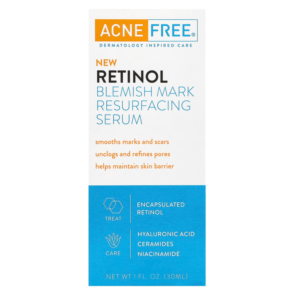 ACNE FREE, Retinol Blemish Mark Resurfacing Serum, 1 fl oz (30 ml)