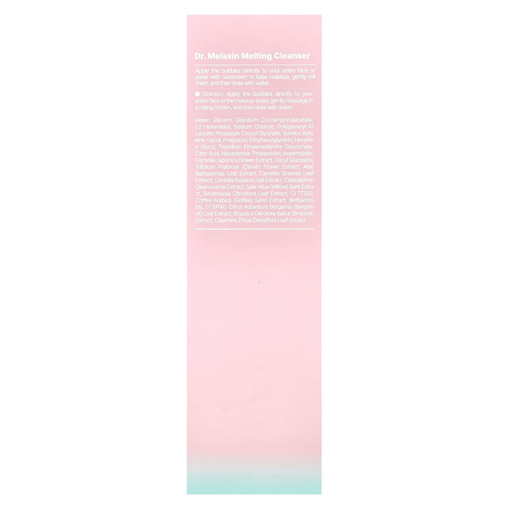 Dr.Melaxin, Melting Cleanser, Bubble Foaming Cleanser, All Type of Skin, 5.07 fl oz (150 ml)