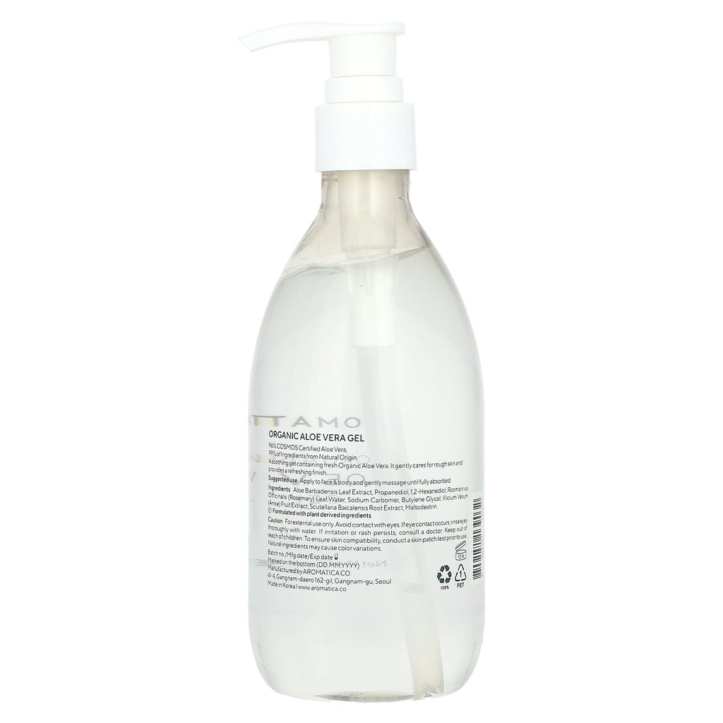 Aromatica, Organic Aloe Vera Gel, 10.1 fl oz (300 ml)
